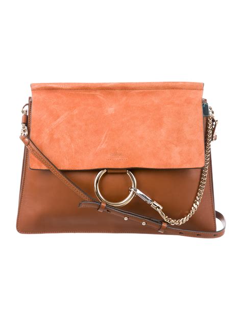 chloe faye shoulder bag price